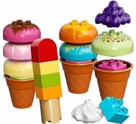 Конструктор LEGO Duplo Веселое мороженое 10574