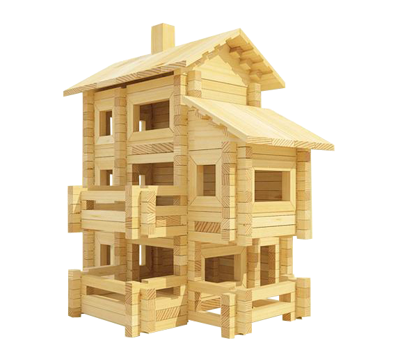 Конструктор Лесовичок Разборный домик №7 les 007 фото 3