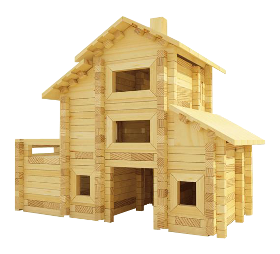 Конструктор Лесовичок Разборный домик №7 les 007 фото 2