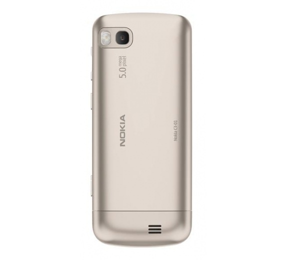 Nokia C3-01 Touch and Type Khaki Gold фото 3