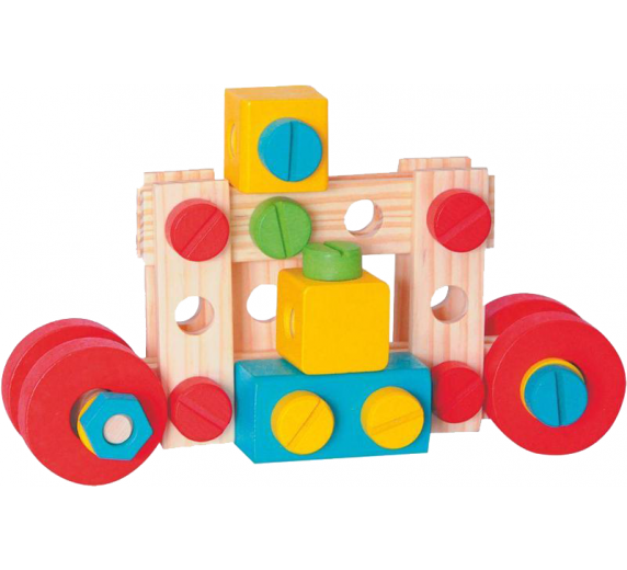 Конструктор Woody Стройка 02190895 фото 1