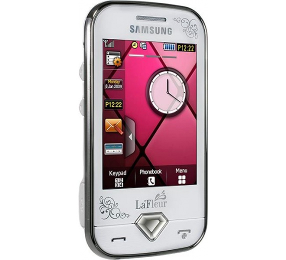 Samsung S7070 Diva Pearl White фото 2
