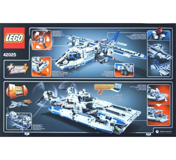 Конструктор LEGO Technic Грузовой самолет 42025 фото 7